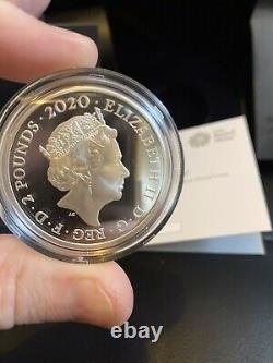 2020 James Bond 007 #1 Silver Proof £2 Pound Coin Royal Mint