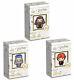 2020 Niue Harry Potter 3 Coin Chibi Weasley Dumbledore Hagrid 1 oz Silver Proof