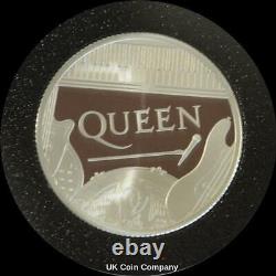 2020 Queen Royal Mint Half Oz Silver proof £1 One Pound coin Music Legends