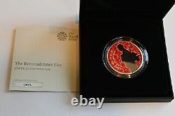 2020 Remembrance Day The Unknown Warrior £5 Silver Proof Coin BOX