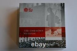 2020 Remembrance Day The Unknown Warrior £5 Silver Proof Coin BOX
