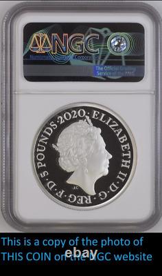 2020 Royal Mint Three Graces Silver Proof Two Ounce 2oz £5 NGC PF69 Ultra Cameo
