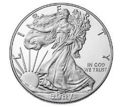 2020-S Proof $1 American Silver Eagle PCGS PR70DCAM FDOI Flag Label WithOGP