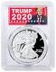 2020 S Proof American Silver Eagle San Francisco Issue PCGS PR70 DCAM Trump 2020