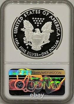 2020 S Silver American Eagle NGC PR70 Ultra Cameo San Francisco Trolley Label