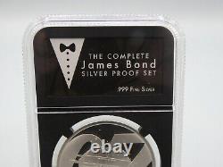 2020 Slabbed Royal Mint 1oz Silver Proof Coin James Bond Pay Attention 007