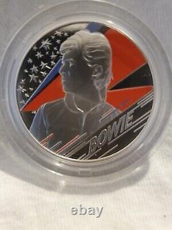 2020 The David Bowie One Ounce Silver Proof Coin