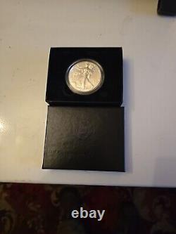 2021 American Eagle 1oz Silver Proof With COA Uncirculated Coin