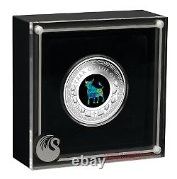 2021 Australia OPAL LUNAR Year of the OX 1 oz Silver Proof Coin NGC PF70 ER