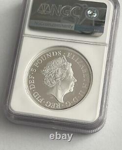 2021 Britannia With Lion 2oz Silver Proof Coin NGC PF70 ULTRA CAMEO MINTAGE 250