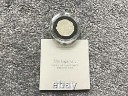 2021 John Logie Baird Silver Proof Piedfort 50p Coin
