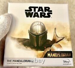 2021 Niue Mandalorian 1 oz Colored Silver Proof Coin 1st In Series IN STOCK