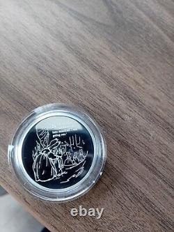 2021 Peter Rabbit Royal Mint Silver Proof 1oz £2 Coin