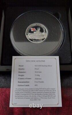 2021 RLNI Lifeboat Triple Thickness 75 grams Silver Proof Coin UK BUYERS ONLY