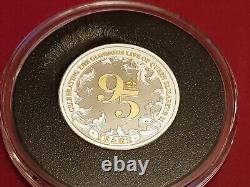 2021 Royal Mint. 999 Silver 95th Birthday of Queen Elizabeth II Proof Coin Set