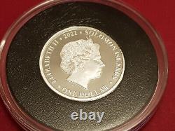 2021 Royal Mint. 999 Silver 95th Birthday of Queen Elizabeth II Proof Coin Set