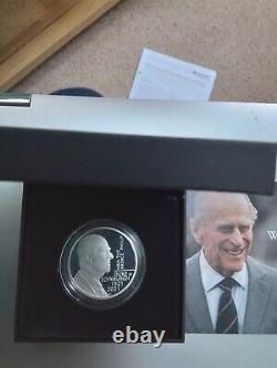 2021 Silver Proof £5 coin HRH The Prince Philip Duke of Edinburgh 6000 minted