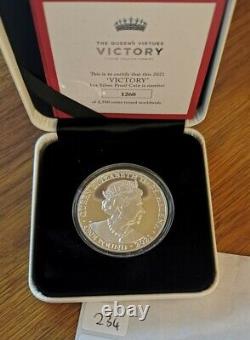 2021 The Queens Virtues VICTORY 1oz 999 Silver Proof Coin The East india company