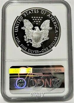2021 W $1 American PROOF SILVER EAGLE Type 1 NGC PF70 First Releases 35th Anniv