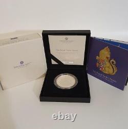 2022 2oz Lion of England Tudor Beast Silver Proof Coin