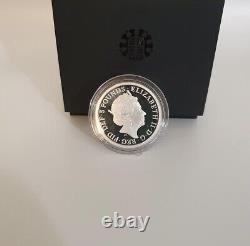 2022 2oz Lion of England Tudor Beast Silver Proof Coin