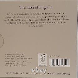 2022 2oz Lion of England Tudor Beast Silver Proof Coin