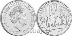 2022 £5 The Queen's Reign The Commonwealth Silver Proof Coin