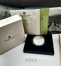 2022 City Views Rome 1oz Silver Proof Coin Royal Mint Box & COA 0420