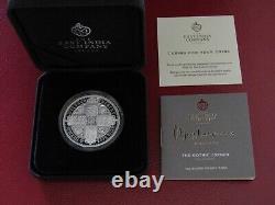 2022 East India Company'Masterpiece Gothic Crown' Silver Proof Coin Ltd Edition