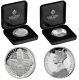 2022 Masterpiece Gothic Crown Set 1oz Silver Proof 2 Coins EIC AA