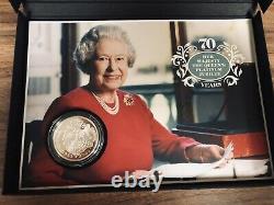2022 Platinum Jubilee £5 Silver Proof Coin & Stamps Cover? Limited Edition