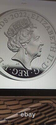 2022 Queens Reign The Commonwealth Silver Proof 0.925 £5 UK limited edition