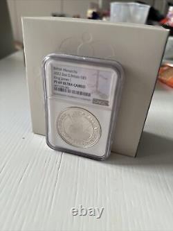 2022 Royal Mint British Monarchs King James I UK 2oz Silver Proof £5 Coin