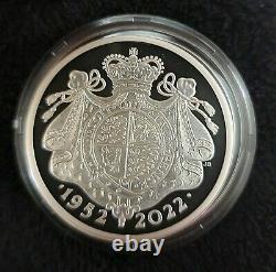 2022 Royal Mint Platinum Jubilee 2oz Silver Proof Coin