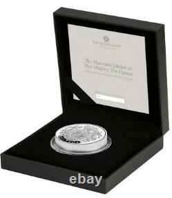 2022 Royal Mint Platinum Jubilee 2oz Silver Proof Coin