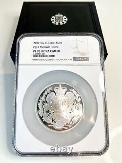 2022 Royal Mint Queens Silver Jubilee £10 Silver Proof 5oz Coin