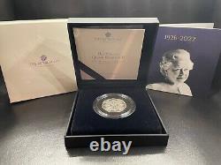 2022 Silver Proof Piedfort Queen Elizabeth II Memorial UK 50p Fifty Pence