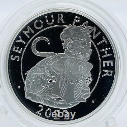 2022 Tudor Beasts Seymour Panther Silver Proof & Reverse Frosted Two-Coin Set