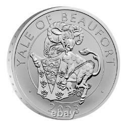 2023 1 oz Silver Tudor Beast The Yale of Beaufirt 2 Proof Coin Set Royal Mint