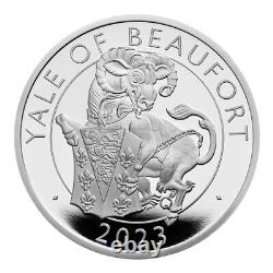 2023 1 oz Silver Tudor Beast The Yale of Beaufirt 2 Proof Coin Set Royal Mint