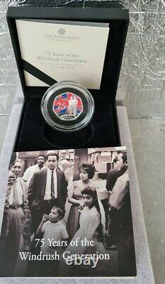 2023 75th Anniversary WINDRUSH GENERATION 50p SILVER PROOF Coin