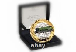 2023 Centenary Of Flying Scotsman £2 Coloured Silver Proof Coin King Charles