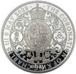 2023 King Charles III Coronation 1oz (one) 999.9 Silver Proof Coin