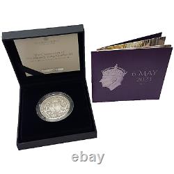 2023 King Charles III Coronation 1oz (one) 999.9 Silver Proof Coin