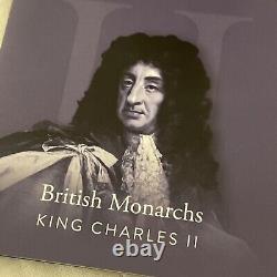 2023 Royal Mint British Monarchs King Charles II 2oz Silver Proof Coin LE606