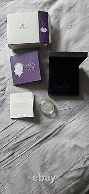 2023 Royal Mint King Charles Coronation Silver Proof £5