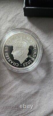 2023 Royal Mint King Charles Coronation Silver Proof £5