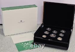 2023 Royal Mint UK Charles III Definitives Silver Proof Coin Set