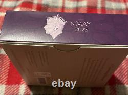 2023 Silver Crown Coronation Of King Charles III Proof Coin Boxed