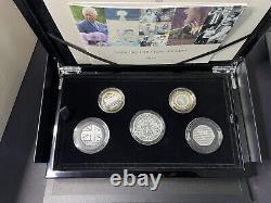 2023 Silver Proof Piedfort UK Commemorative Coin Set
